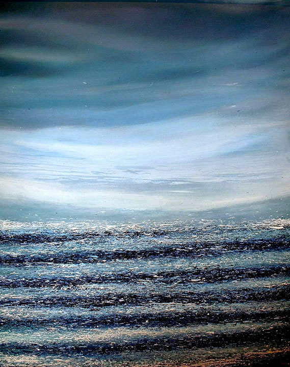 Storm   Acrylic on canvas   110 x 90cm